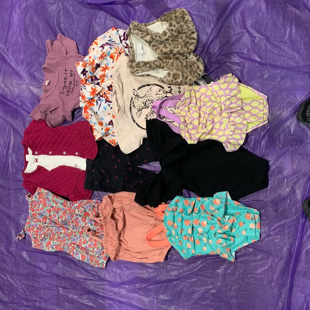 Child of Mine Matching Sets Purple Pink